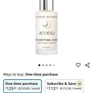 Aeonia Age Defying serum
